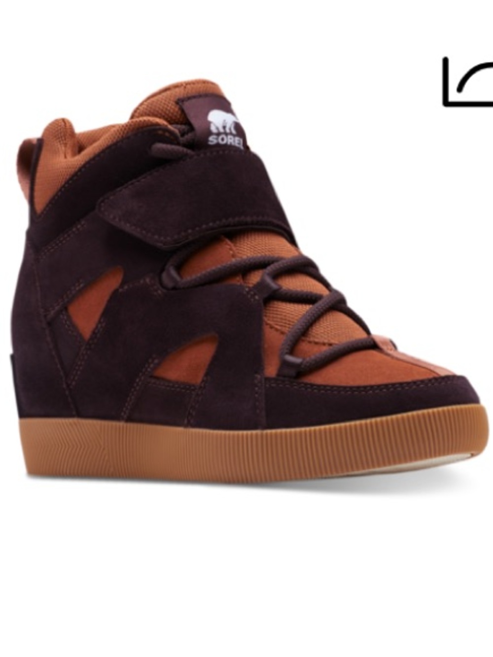 Sorel Out N About III Mid Waterproof Wedge Shoes Women’s SIZE 8